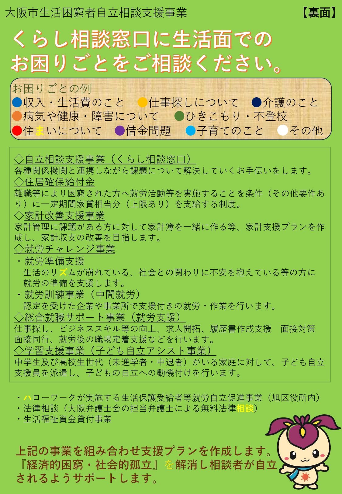 くらし相談窓口