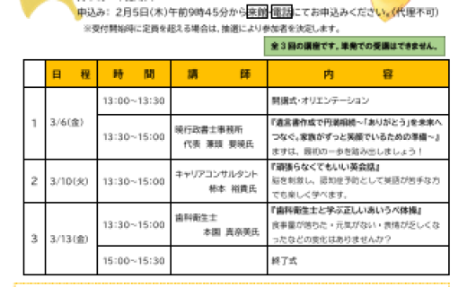旭区いちょう学園（第４８期）